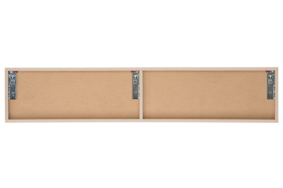 lment mural TV design bois miel horizontal COLORED V2