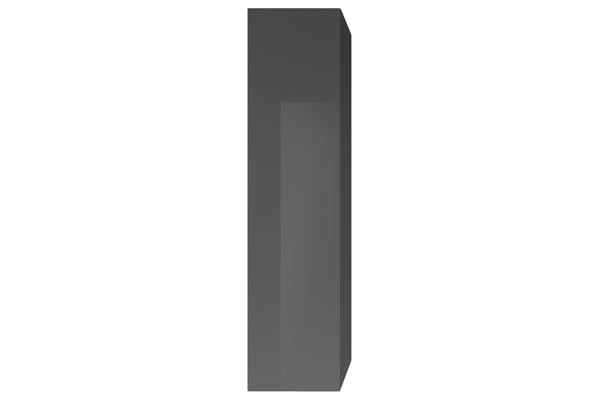 lment mural TV vertical laqu gris ETERNEL