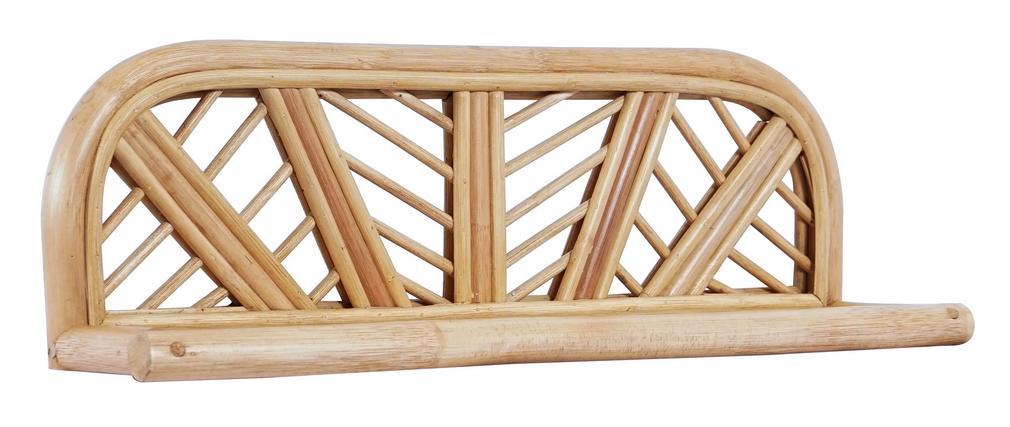 Etag�re murale en rotin L60 cm GALON