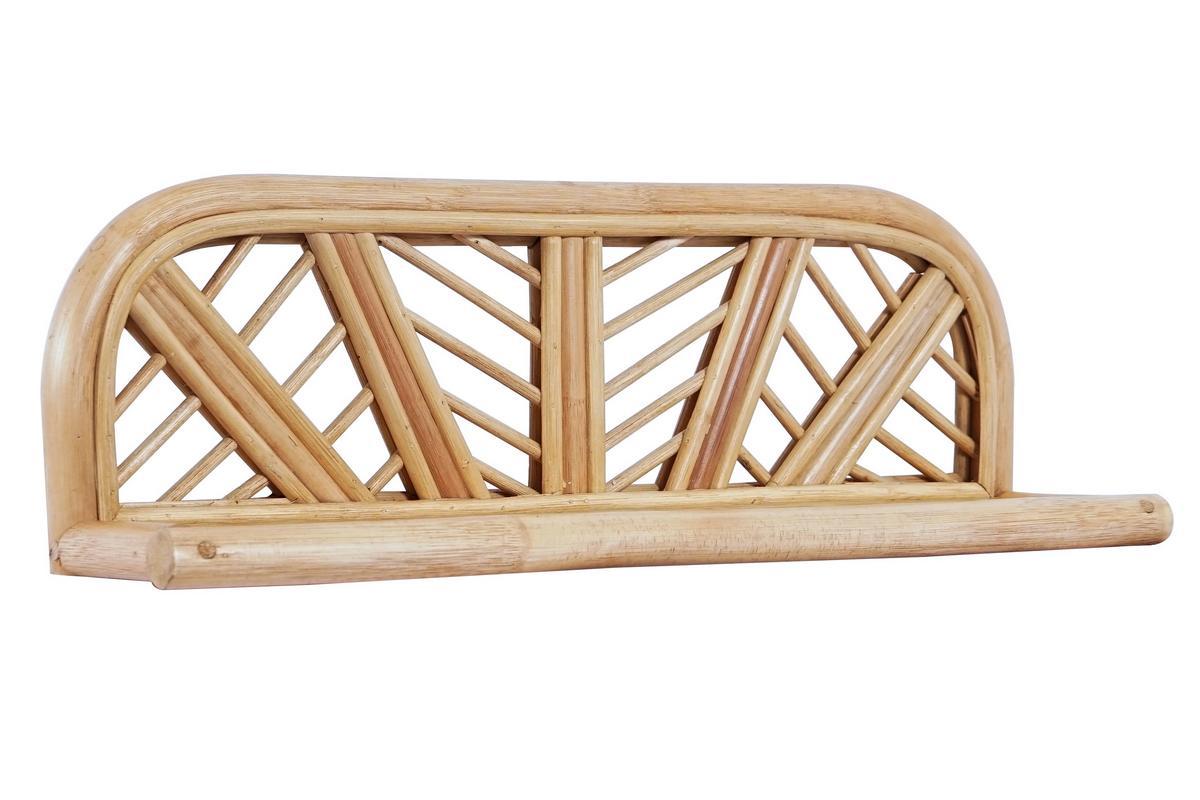 Etagre murale en rotin naturel L60 cm GALON