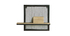 &Eacute;tag&egrave;re murale industrielle m&eacute;tal et manguier massif L50 cm RACK
