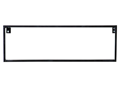 Etag&egrave;re murale m&eacute;tal noir 50cm HOOD HOOD 