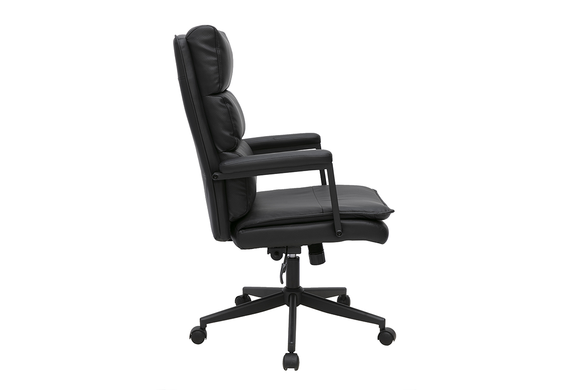 Fauteuil de bureau � roulettes noir SAEL
