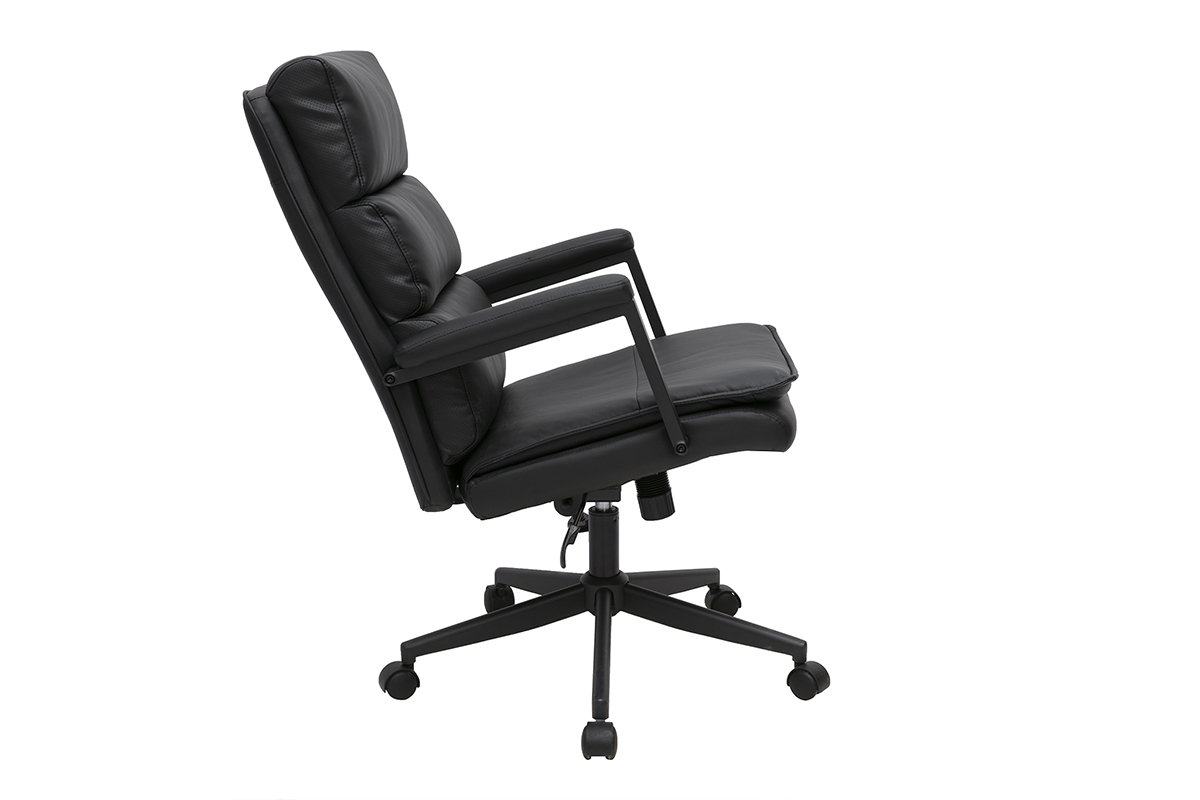 Fauteuil de bureau � roulettes noir SAEL