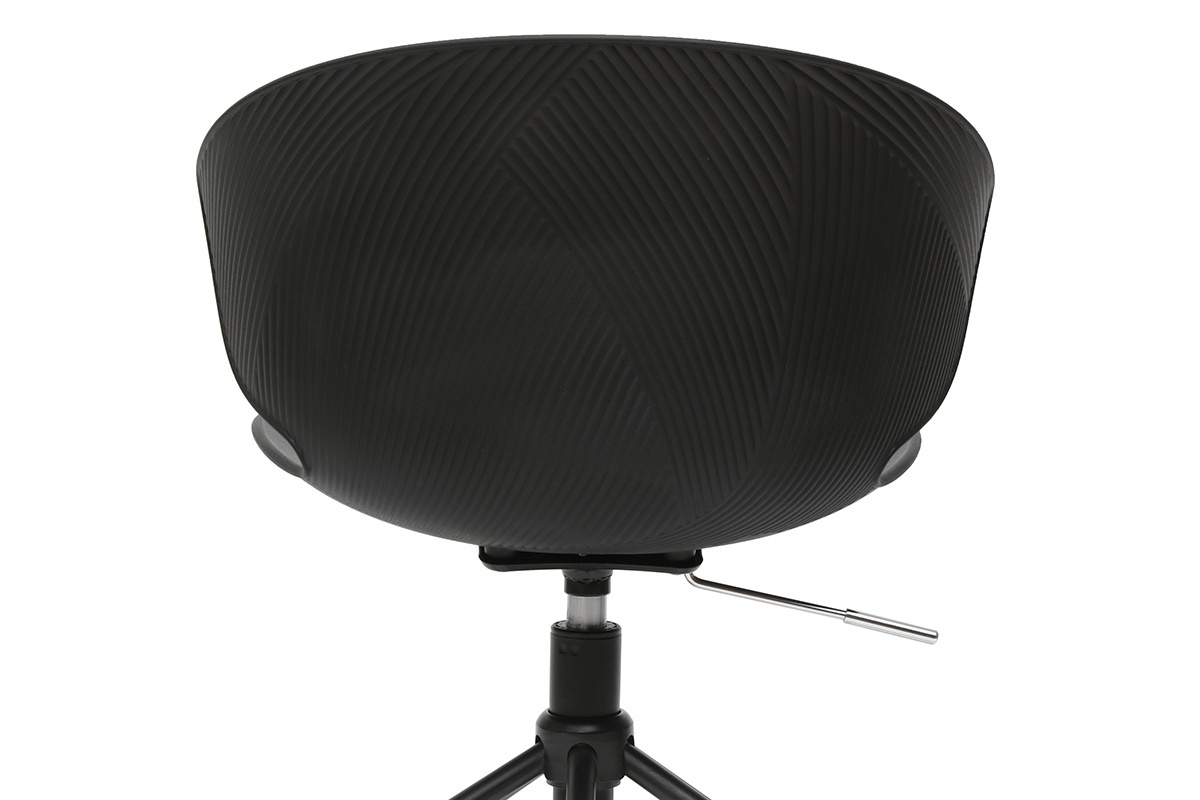 Fauteuil de bureau contemporain noir WING