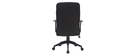 Fauteuil de bureau design en tissu noir ZELLY