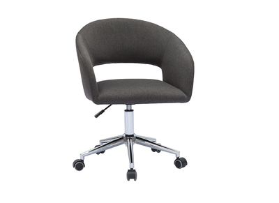 Fauteuil de bureau design gris anthracite YLA