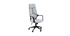 Fauteuil de bureau design gris et noir YALE