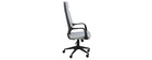 Fauteuil de bureau design gris et noir YALE