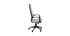Fauteuil de bureau design gris et noir YALE
