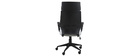 Fauteuil de bureau design gris et noir YALE