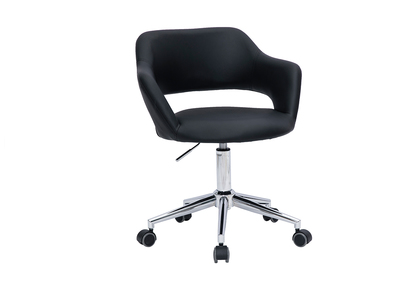 Fauteuil de bureau design noir JESSY