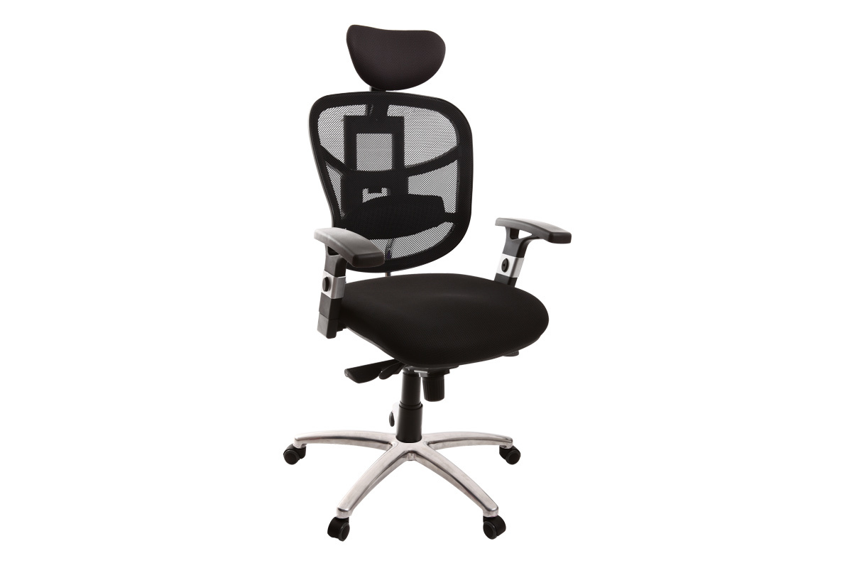 Fauteuil de bureau ergonomique avec appuie-t�te noir UP TO YOU