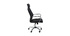 Fauteuil de bureau ergonomique design noir STAN