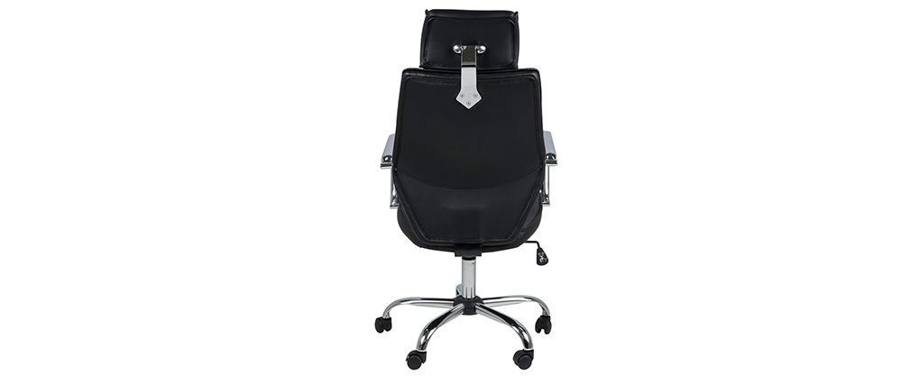 Fauteuil de bureau ergonomique design noir STAN