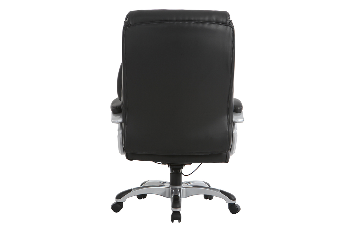 Fauteuil de bureau ergonomique et design noir MAGIST