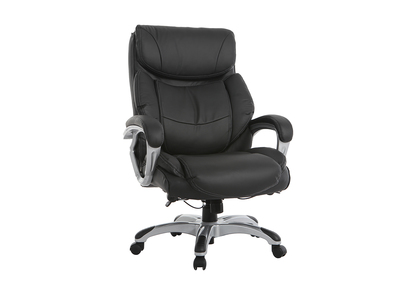 Fauteuil de bureau ergonomique et design noir MAGIST