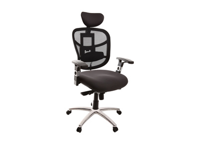 Fauteuil de bureau ergonomique gris anthracite UP TO YOU