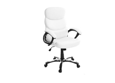 Fauteuil de bureau pliable blanc GALLIEN