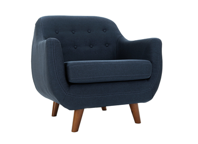 Fauteuil design bleu YNOK
