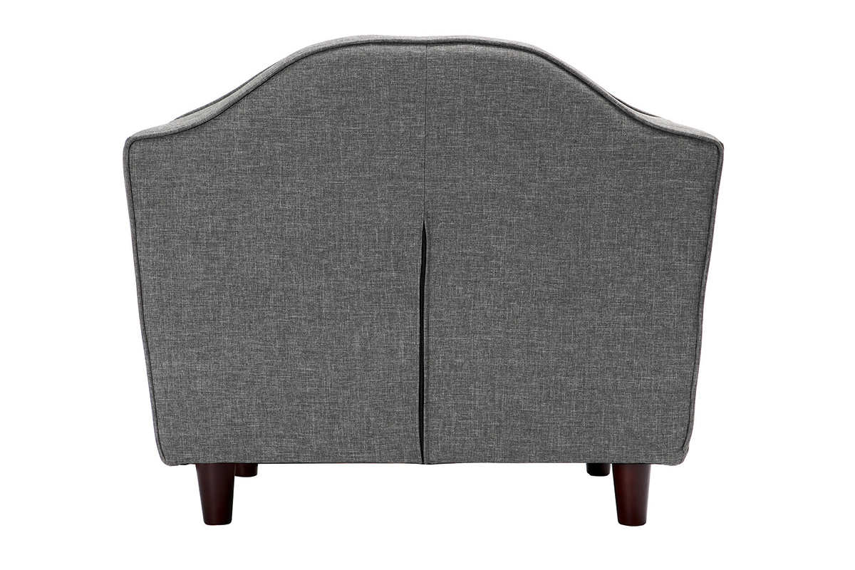 Fauteuil design gris SOVHA