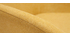 Fauteuil en tissu effet velours jaune moutarde MAYNE