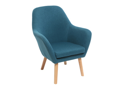 Fauteuil enfant design bleu canard BABY MIRA