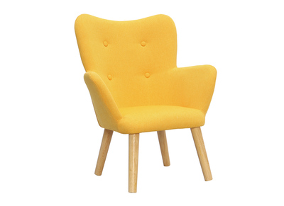 Fauteuil enfant design jaune  BABY BRISTOL