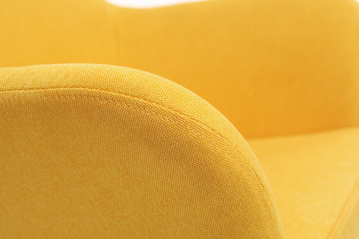 Fauteuil enfant design jaune BABY MIRA