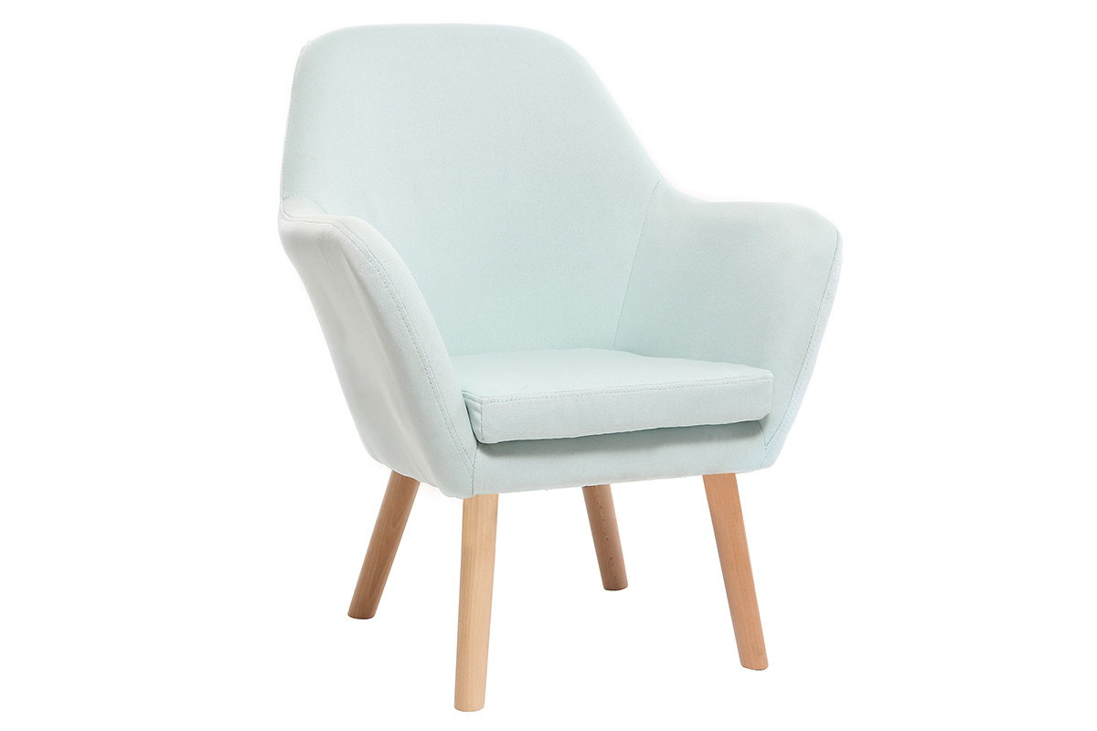 Fauteuil enfant design menthe � l'eau BABY MIRA
