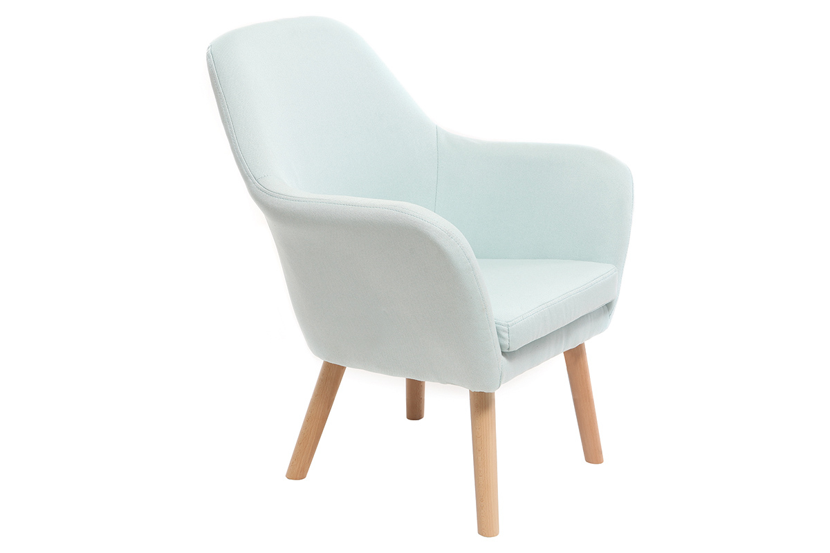 Fauteuil enfant design menthe � l'eau BABY MIRA