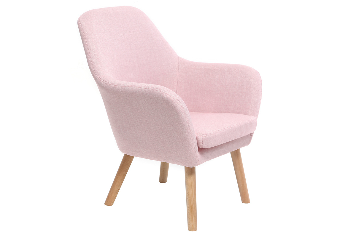 Fauteuil enfant design rose BABY MIRA