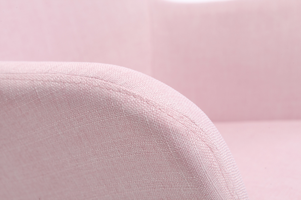 Fauteuil enfant design rose BABY MIRA