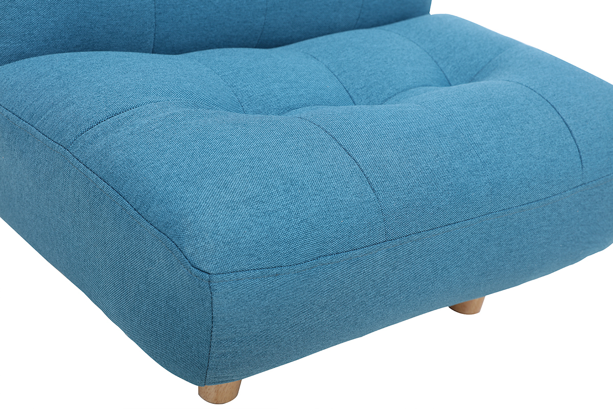 Fauteuil enfant scandinave bleu canard BABY YUMI