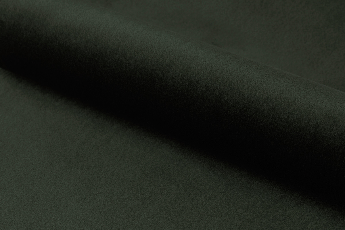 Fauteuil pivotant design en velours kaki KING