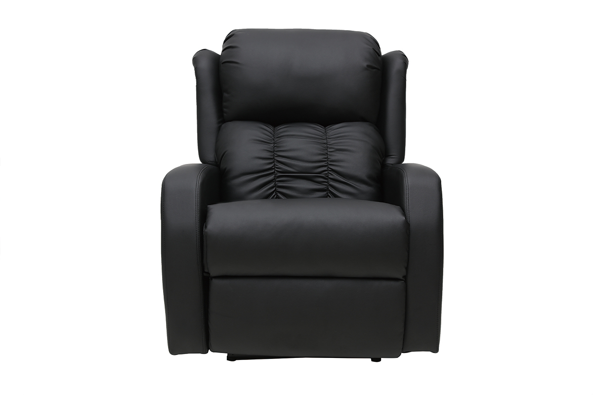 Fauteuil relax �lectrique massant noir GALLER