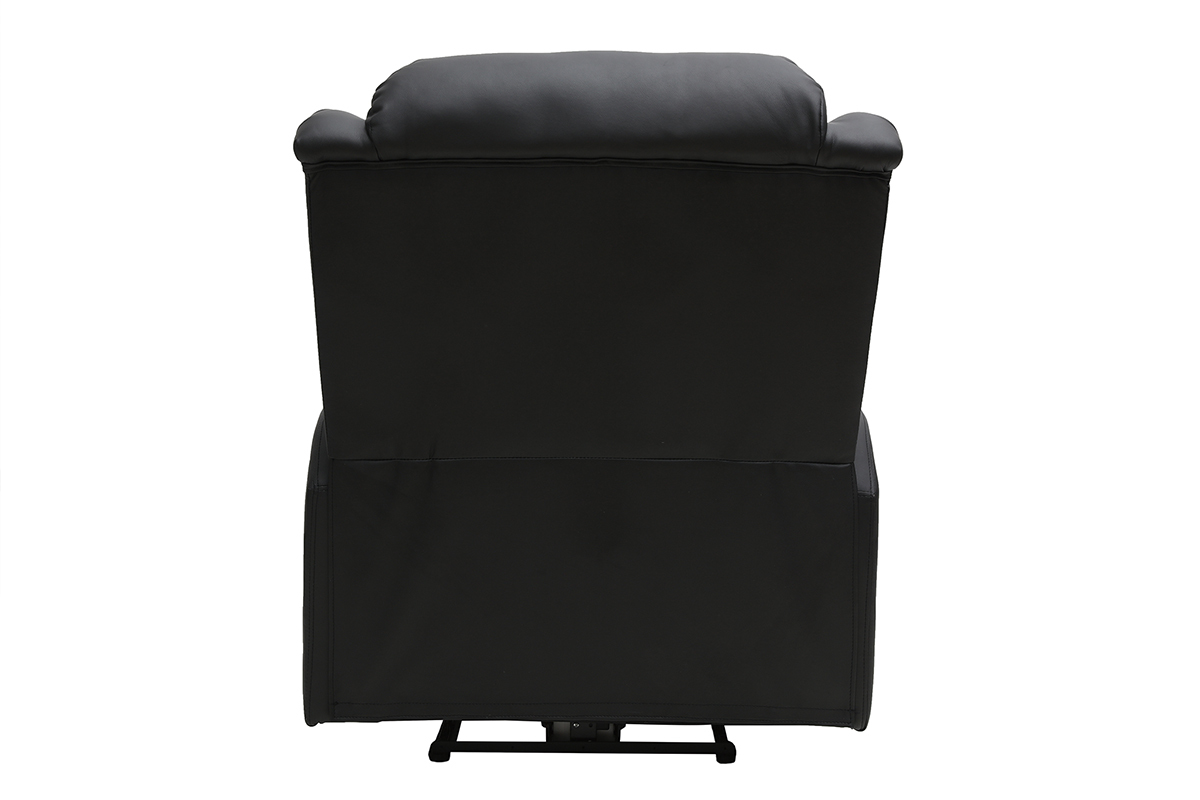 Fauteuil relax �lectrique massant noir GALLER