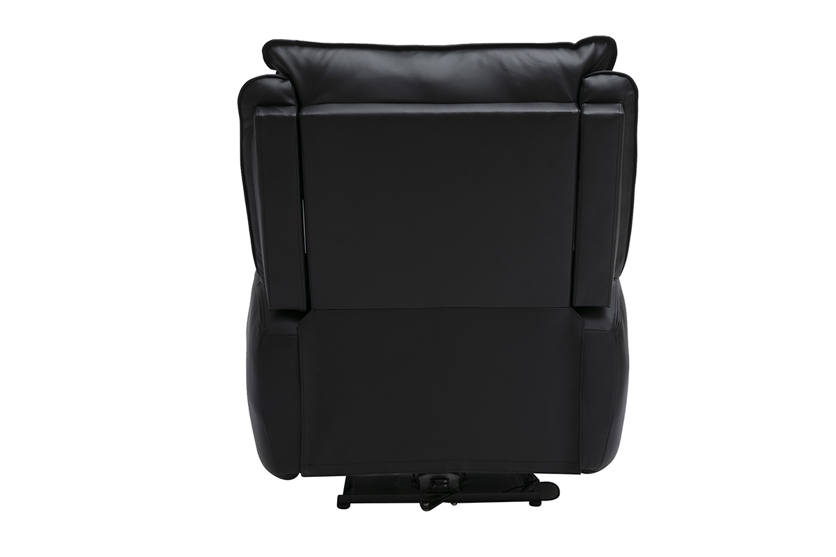 Fauteuil relax �lectrique noir RACHEL