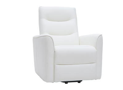 Fauteuil relax releveur &eacute;lectrique blanc THESA