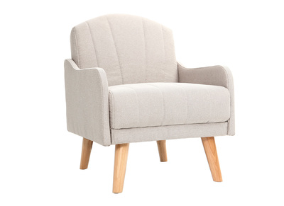Fauteuil scandinave gris ARYA