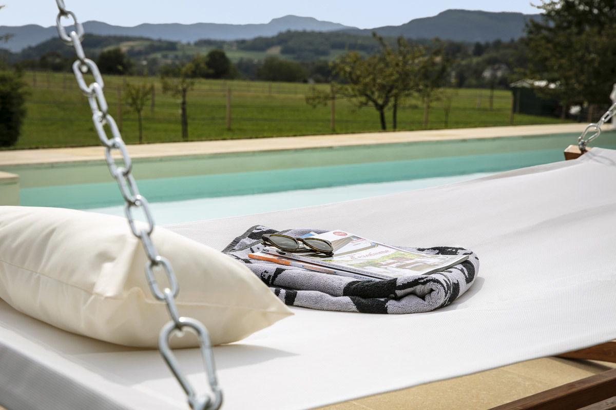 Hamac de jardin blanc cass HENDAYE