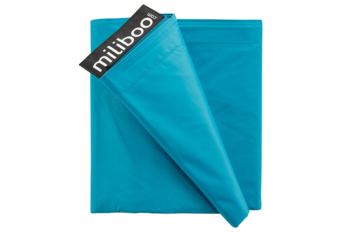 Housse de pouf g�ant bleue BIG MILIBAG