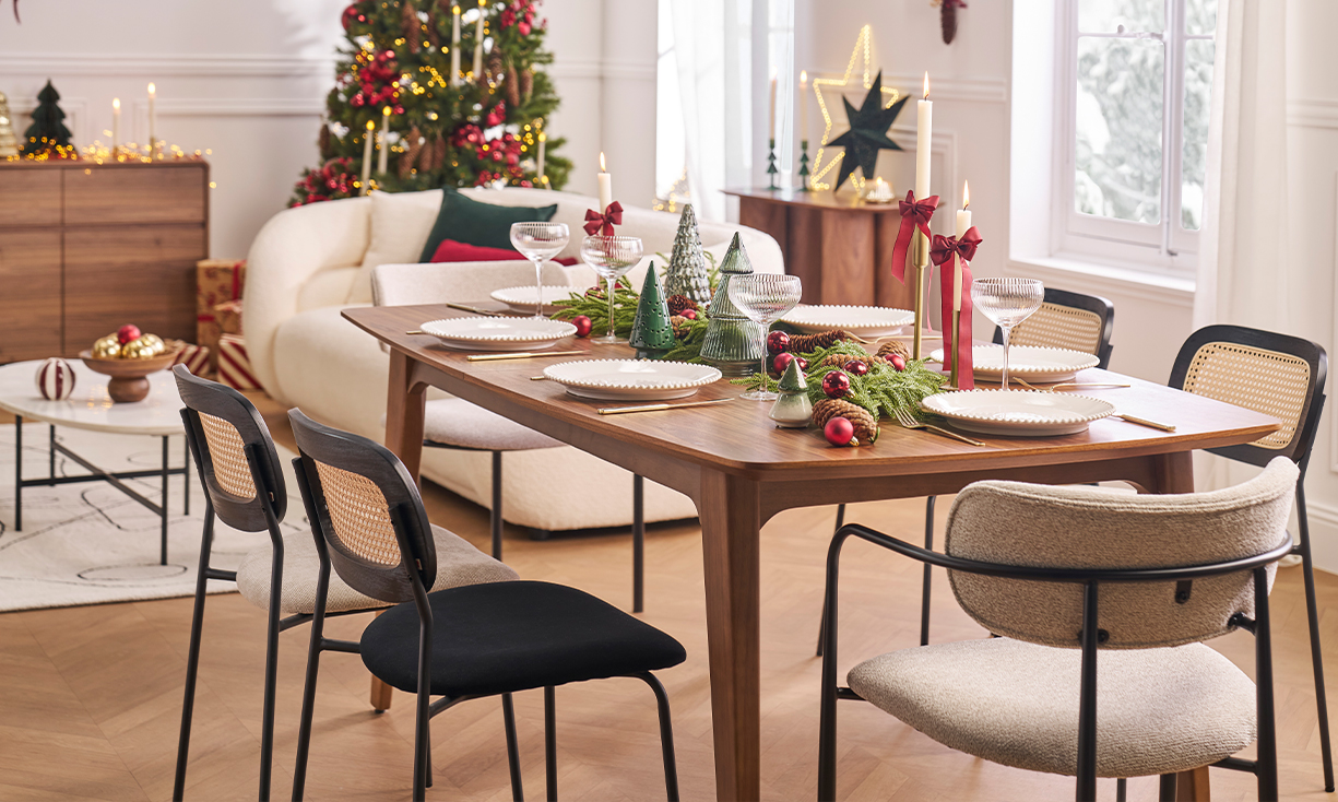 Une table bien prsente pour recevoir ses invits