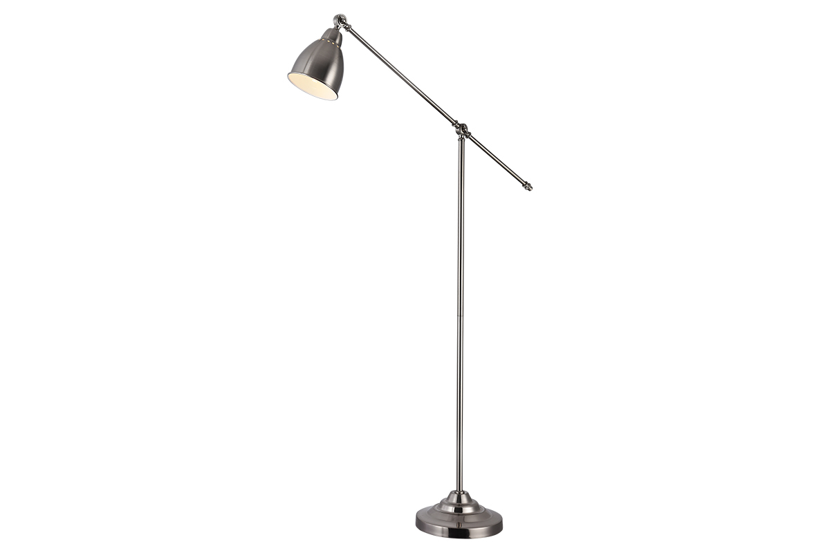 Lampadaire indus m�tal nickel PROJECT