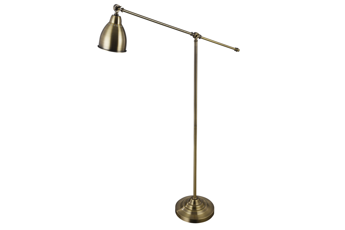 Lampadaire industriel m�tal laiton PROJECT