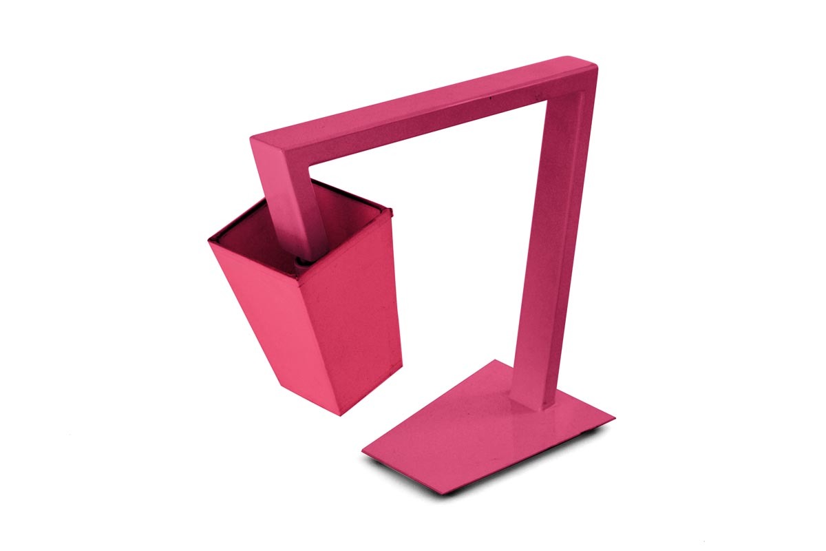 Lampe � poser Design  CROSSFADE Magenta