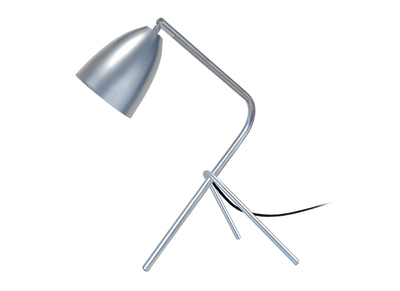 Lampe &agrave; poser design m&eacute;tal chrome FRIDAY