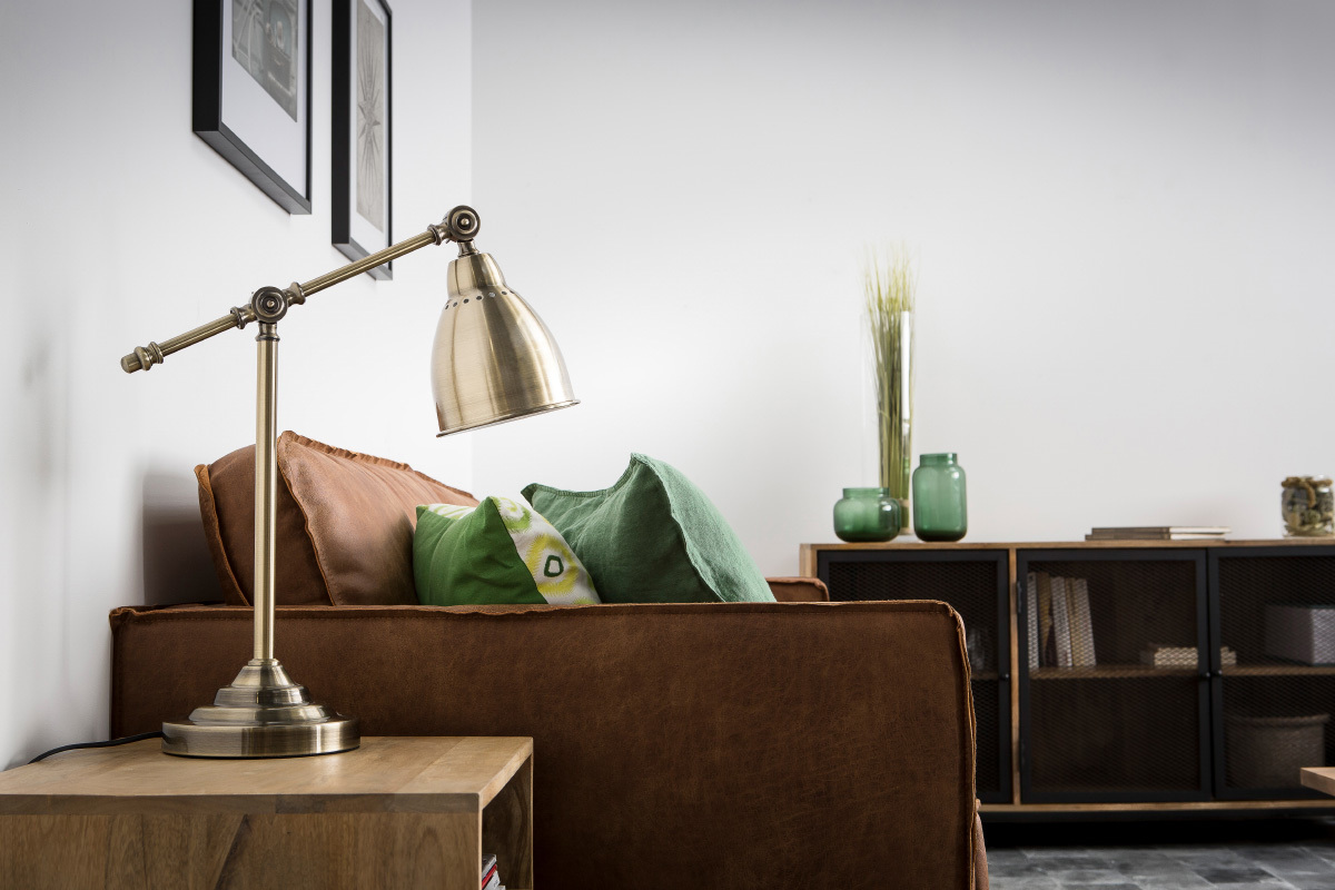 Lampe � poser design m�tal laiton PROJECT