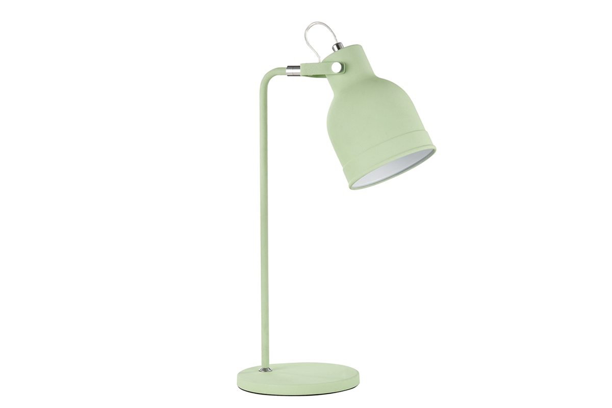 Lampe � poser design m�tal menthe � l'eau PHOENIX