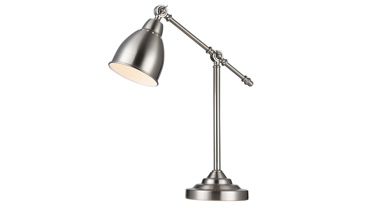 Lampe  poser design mtal nickel PROJECT